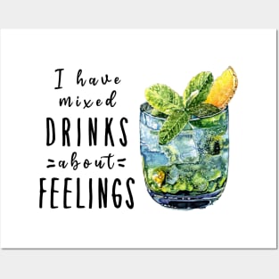 funny drinking quotes Posters and Art